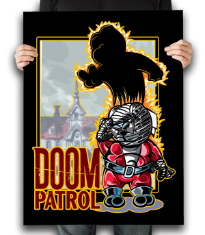 Diseño Osopedia NEGATIVE MAN Doom Patrol DC Comics  