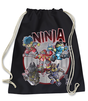 Diseño Osopedia The Ninjas 1 videojuegos y cine  