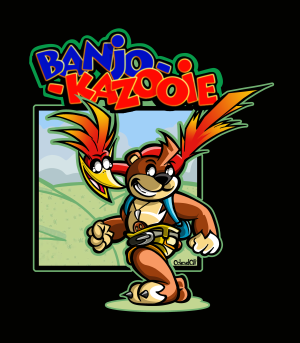 Diseño Osopedia BANJO and KAZOOIE Nintendo 64  