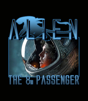 Diseño Alien the 8 passenger CINE TERROR  